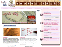 Tablet Screenshot of lovefatedestiny.com